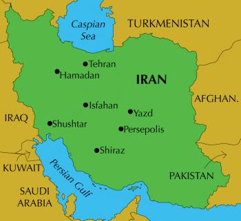 Map of Iran
